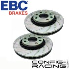 Disques de Frein EBC Rainurés Pointés Honda S2000