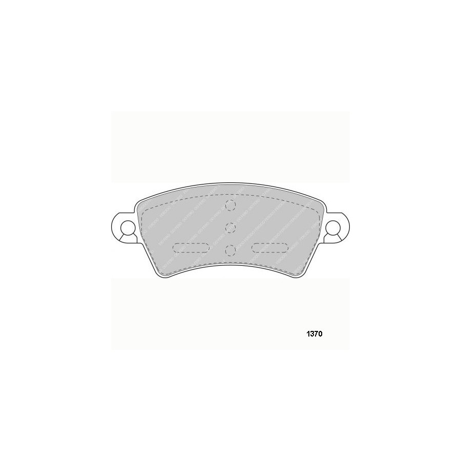 Plaquettes Ferodo Racing Peugeot 206 2.0 S16 - FCP1370