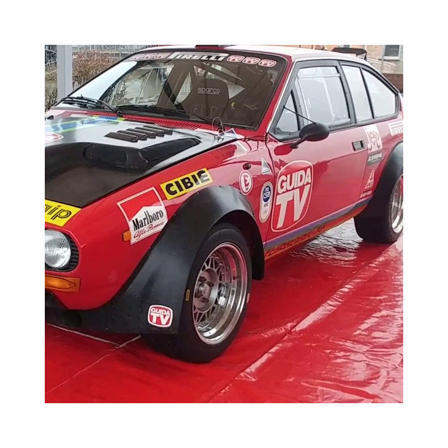 Lunette arrière Makrolon Alfa Alfetta GTV