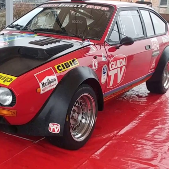 Lunette arrière Makrolon Alfa Alfetta GTV