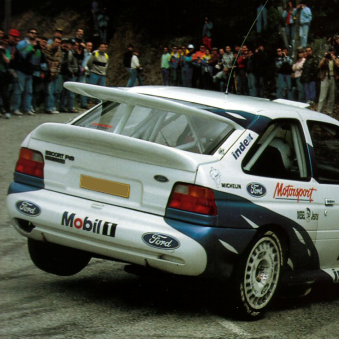 Lunette arrière Makrolon Ford Escort mk5