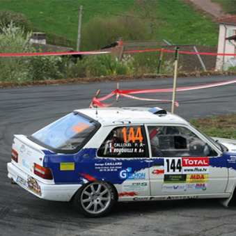 Vitre arrière latérale Makrolon Peugeot 309