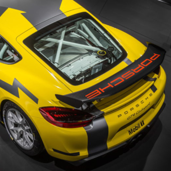 Lunette arrière Makrolon Porsche Cayman 981