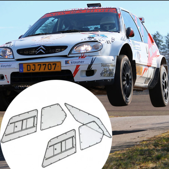 Kit Makrolon Citroen saxo - 3mm