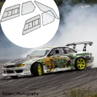 Kit Makrolon Nissan S14 - 5mm