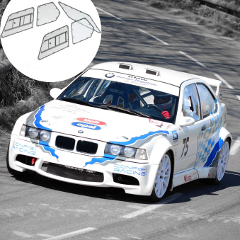 Kit Makrolon BMW E36 compact - 5mm 