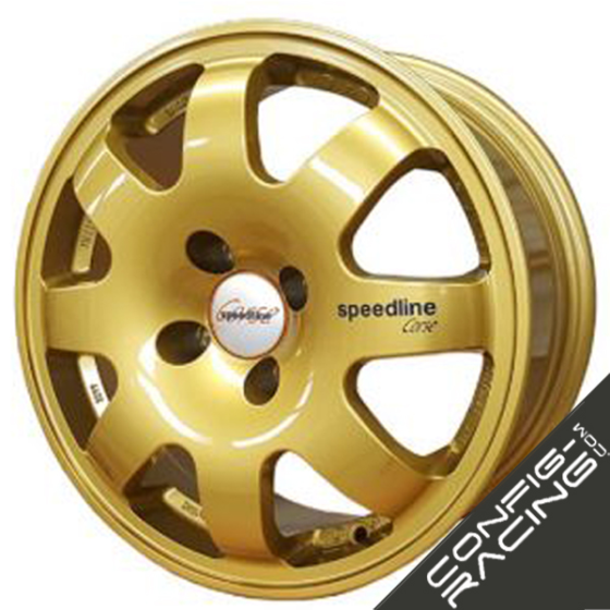 Jante Speedline SL675 Renault Clio Groupe A 15 pouces - Or