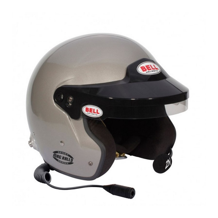 Casque BELL FIA Mag Rally Titanium 