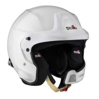 Casque Stilo WRC DES Rallye Composite - FIA - SA2015 - Blanc/noir 