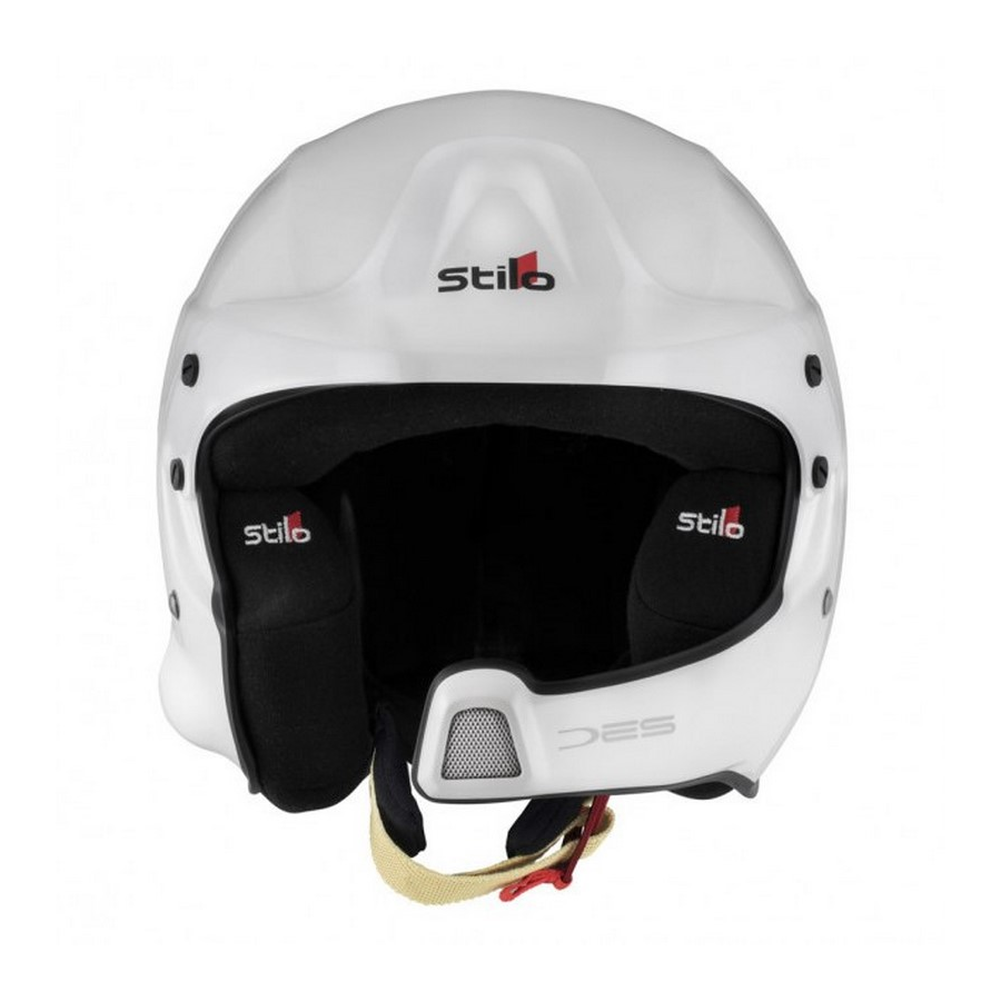 Casque Stilo WRC DES Rallye Composite - FIA - SA2015 - Blanc/noir 