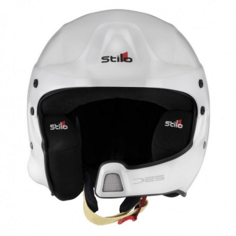 Casque Stilo WRC DES Rallye Composite - FIA - SA2015 - Blanc/noir 