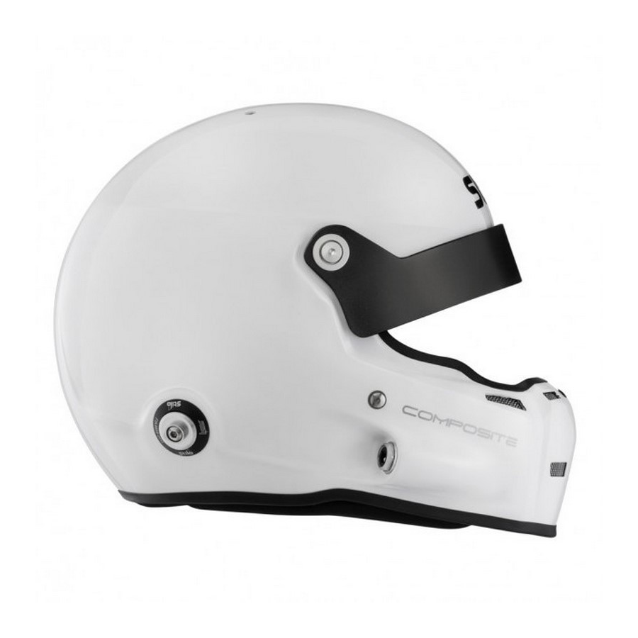 Casque Stilo FIA ST5R - avec intercom - Blanc/noir - SA2020 