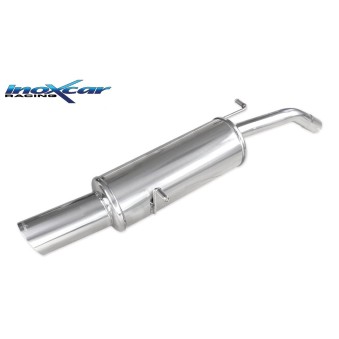 Silencieux Inox Inoxcar Citroen DS3 1.6 16v Turbo (155cv) - sortie ovaled 120x80mm 