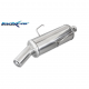 Silencieux Inox Inoxcar Citroen Saxo 1.6 8v (98cv) - sortie 80mm 