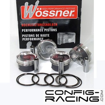 Pistons forgés Wossner Peugeot 205 GTI 1,6 avec culasse 16S (XU9J4)