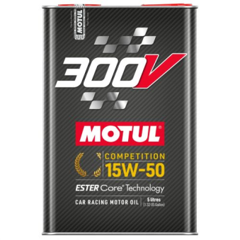 Huile Motul 300V Competition 15w50 - 5L 