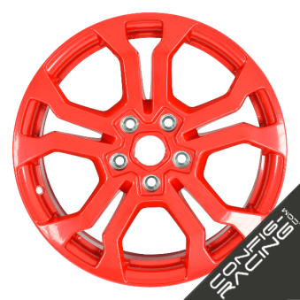 Jante Speedline Renault Clio 4 RS Cup 8x18 - Rouge 