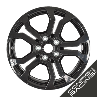 Jante Speedline Renault Clio 4 RS Cup 8x17 - Noir brillant 