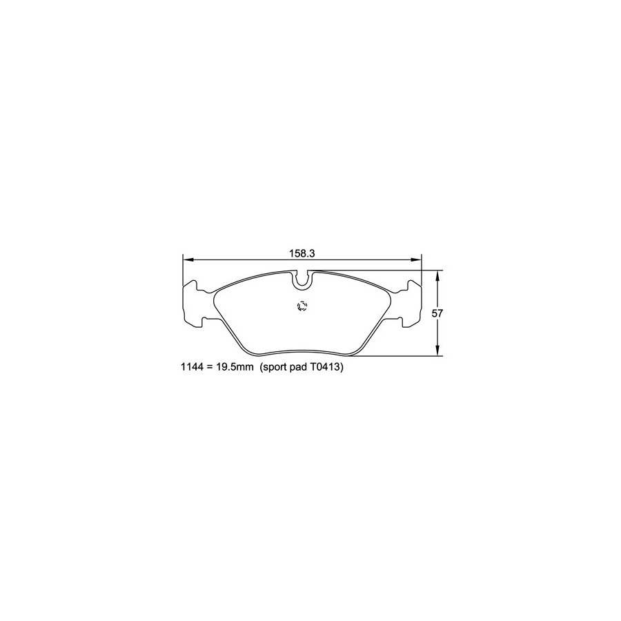 Plaquettes PAGID BMW M3 E30