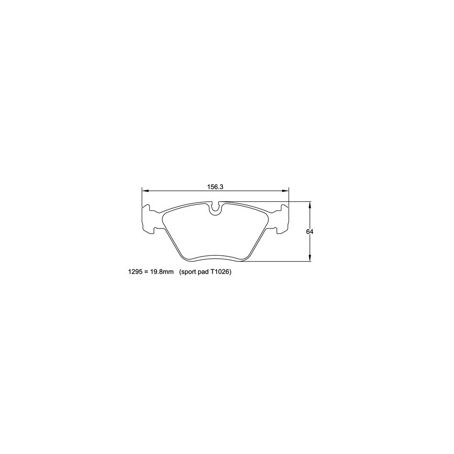 Plaquettes PAGID BMW M3 E46