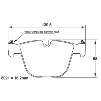 Plaquettes PAGID BMW M3 E92