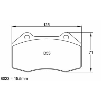 Plaquettes PAGID Renault Mégane 2 RS