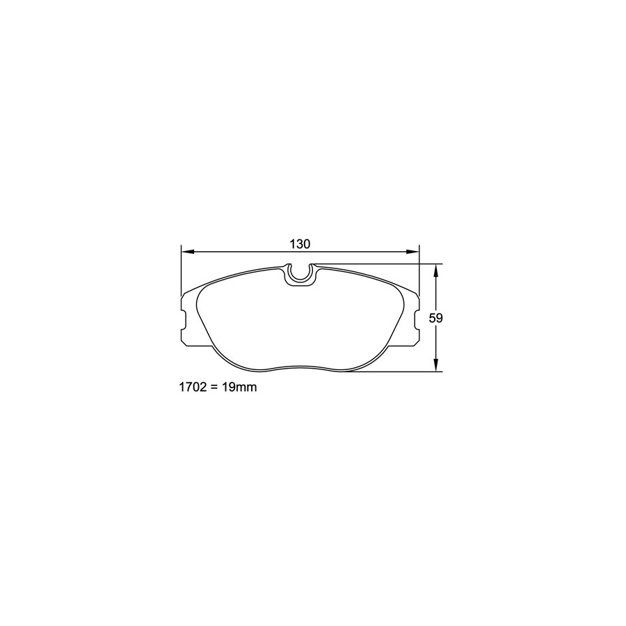 Plaquettes PAGID Renault Clio 2 RS