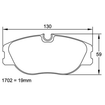 Plaquettes PAGID Renault Clio 2 RS