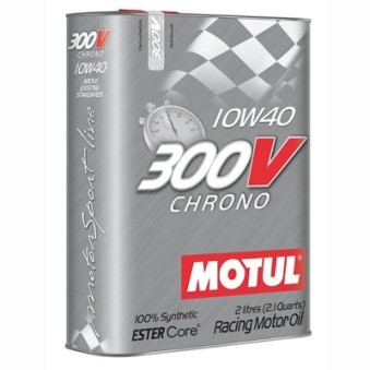 Huile Motul 300V Chrono 10w40 - 2L