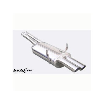 Silencieux Inox Inoxcar BMW E36 M3 - 2x70 Racing