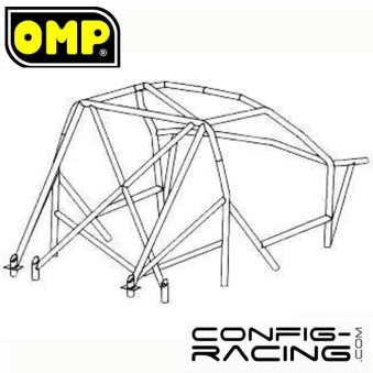 Arceau OMP RAC Peugeot 106 Multipoints à souder