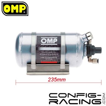 Kit Mini-extincteur automatique OMP 0.9L Electrique Alu - Formule