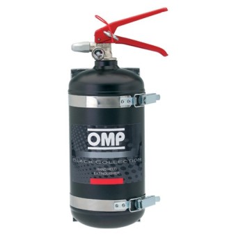 Extincteur OMP Manuel 2.4L - Acier - Noir