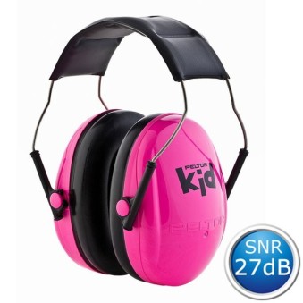 Casque anti-bruit Enfant Peltor - Rose