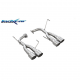 Silencieux Inox Inoxcar Subaru Impreza (mk4) 2.5 WRX STI 2014-2017 - sortie duplex 102mm 