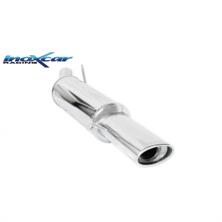 Silencieux Inox Inoxcar Volkswagen Golf 3 1.6 101cv - sortie ovale 120mm 