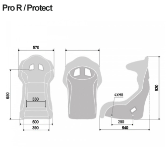 Baquet XtremR FIA ProR 