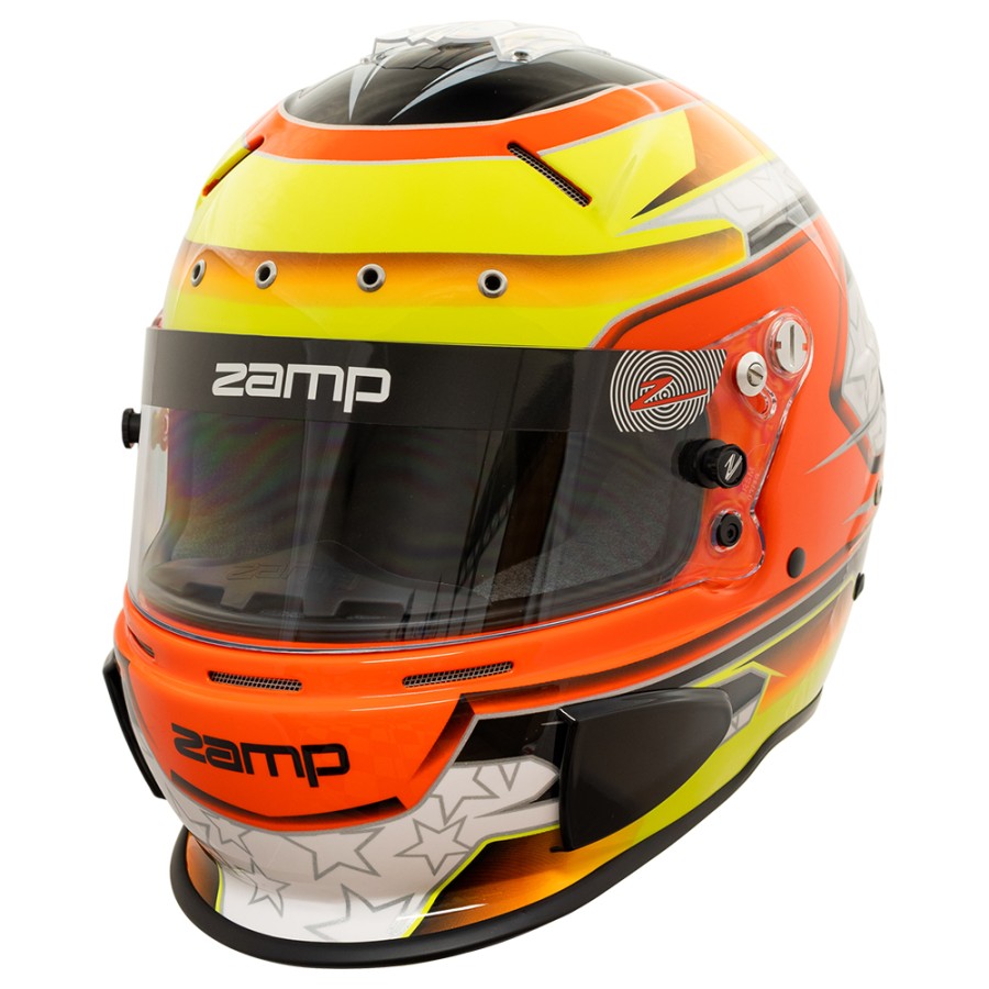 Casque Zamp FIA RZ-70E - orange 