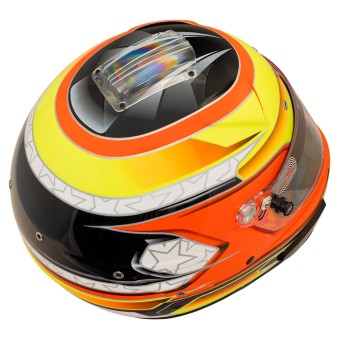 Casque Zamp FIA RZ-70E - orange 