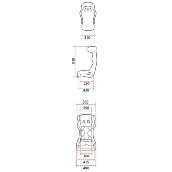 Baquet GT2i FIA Race-02 - Taille M 