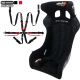 Baquet ATECH FIA Extreme S2 + Harnais 