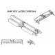 Pack 4 rampes Lazer Carbon 6 (avec fixation et faisceau) 