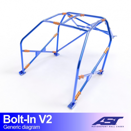 Arceau AST FIA ALFA ROMEO 147 (Tipo 937) 3 portes Hatchback à boulonner V2