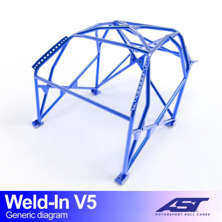 Arceau AST FIA AUDI A4 / S4 (B5) 5 portes Avant Quattro à souder V5