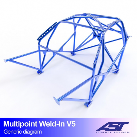 Arceau AST FIA BMW (E30) 3-Series 4 portes Sedan RWD MULTIPOINT à souder V5