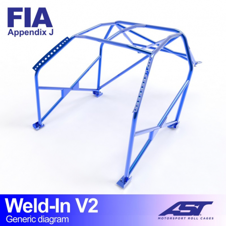 Arceau AST FIA BMW (E36) 3-Series 4 portes Sedan RWD à souder V2