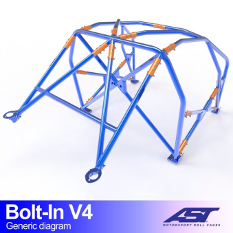 Arceau AST FIA VOLVO 740 4 porte Sedan à boulonner V4