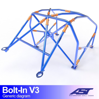 Arceau AST FIA VOLVO 745 5 porte Wagon à boulonner V3