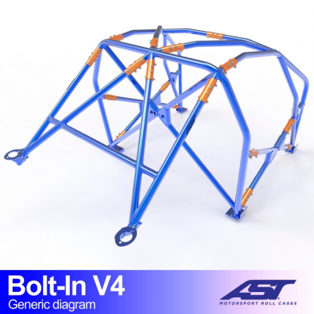 Arceau AST FIA VOLVO 745 5 porte Wagon à boulonner V4