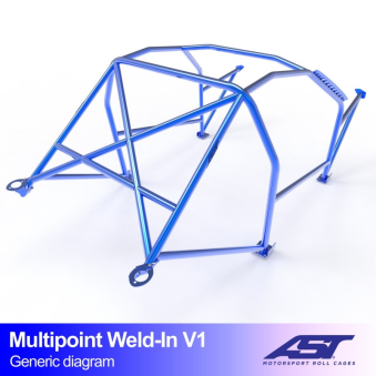 Arceau AST FIA VOLVO 940 4 porte Sedan MULTIPOINT à souder V1